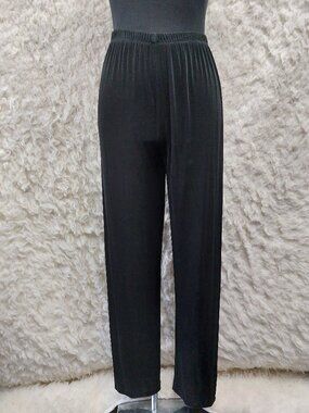 Chico's Travelers Women's Black Pull Up Jogger Pants Size 0